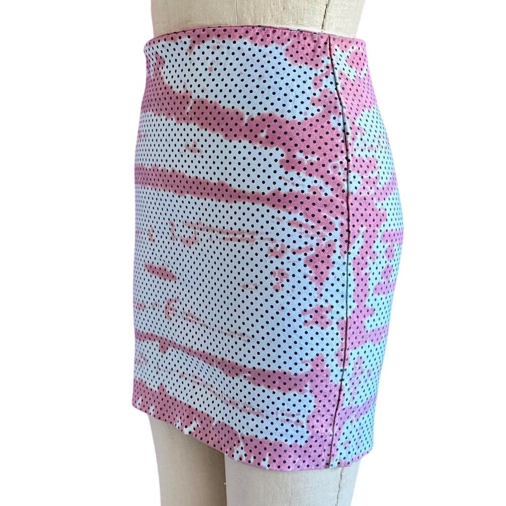 Womens Skirt Size Small Reworked Pencil Hippie Chic Festival Office Hippy Summer - Picture 6 of 7
